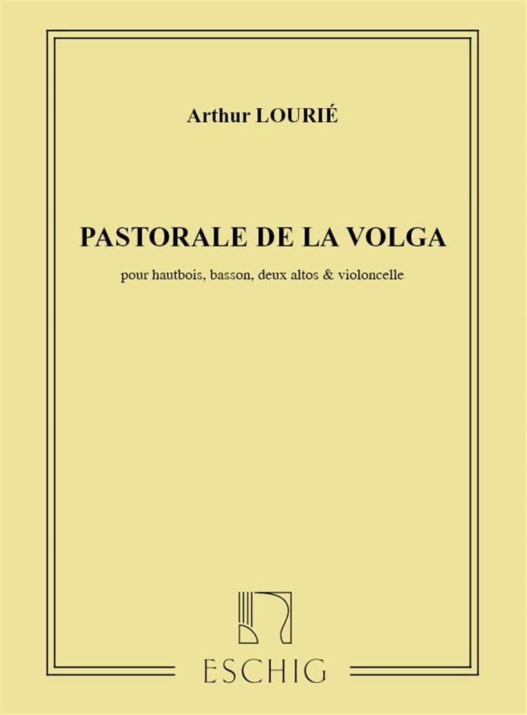Pastorale De La Volga Partition In 4